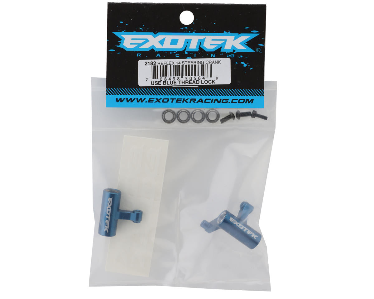 Exotek Reflex 14 Aluminum HD Steering Crank Set