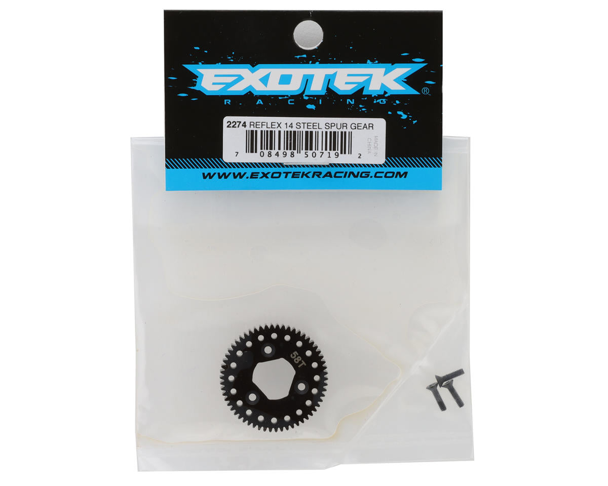 Exotek Reflex 14 HD Steel Spur Gear (58T)