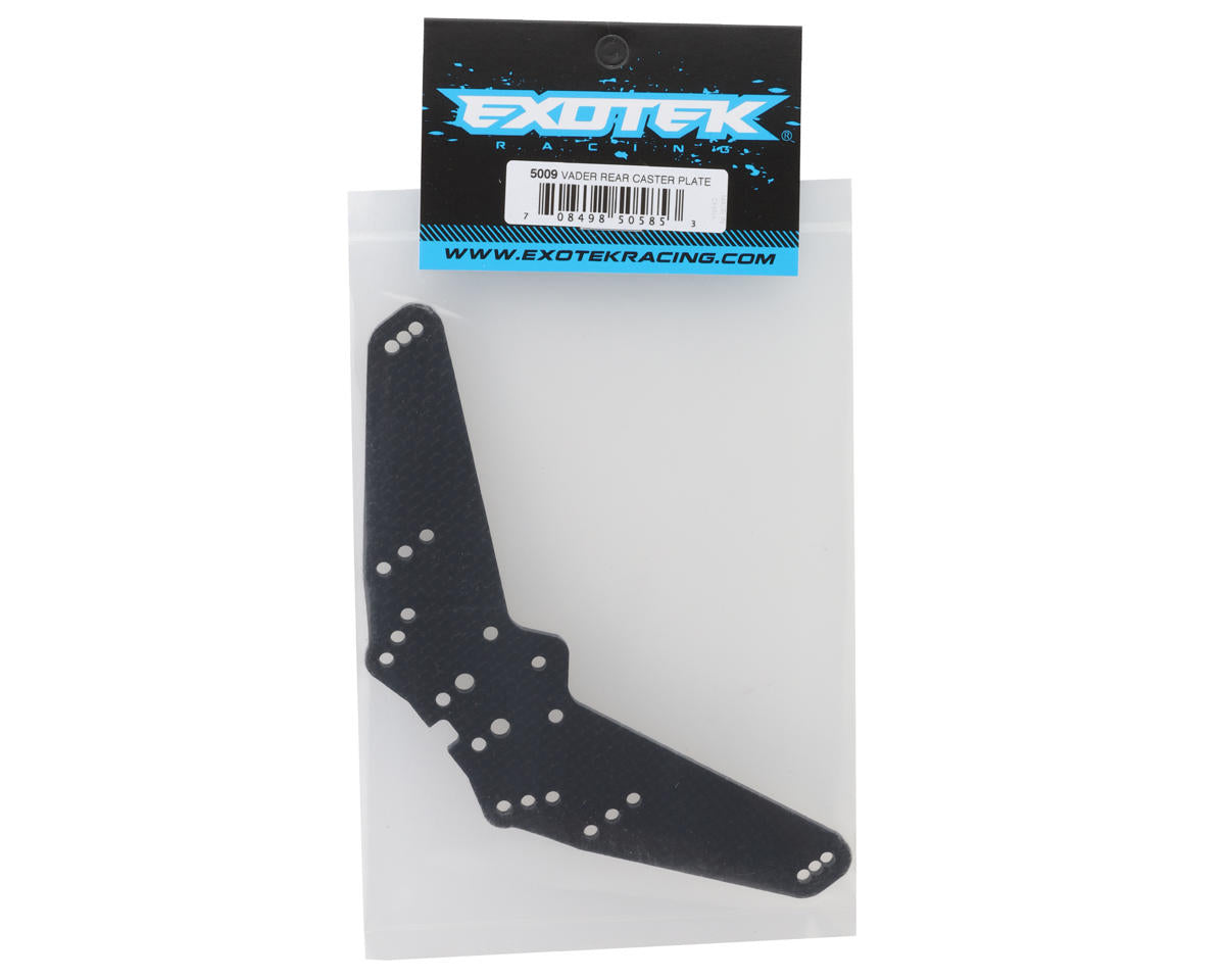 Exotek Vader Pro 23'/24' Carbon Fiber Rear Caster Plate
