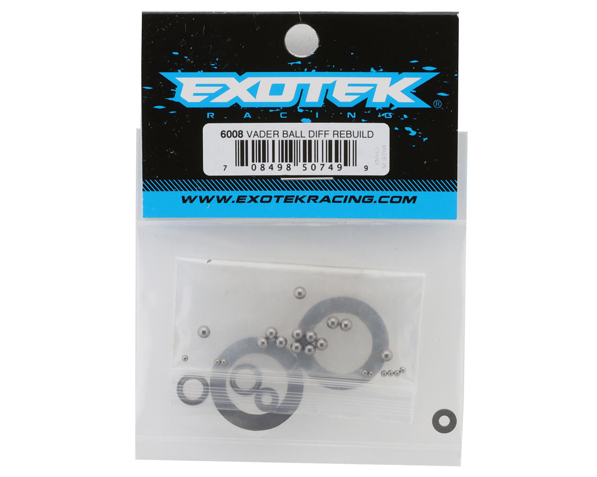 Exotek Vader Sprint Ball Differential Rebuild Set