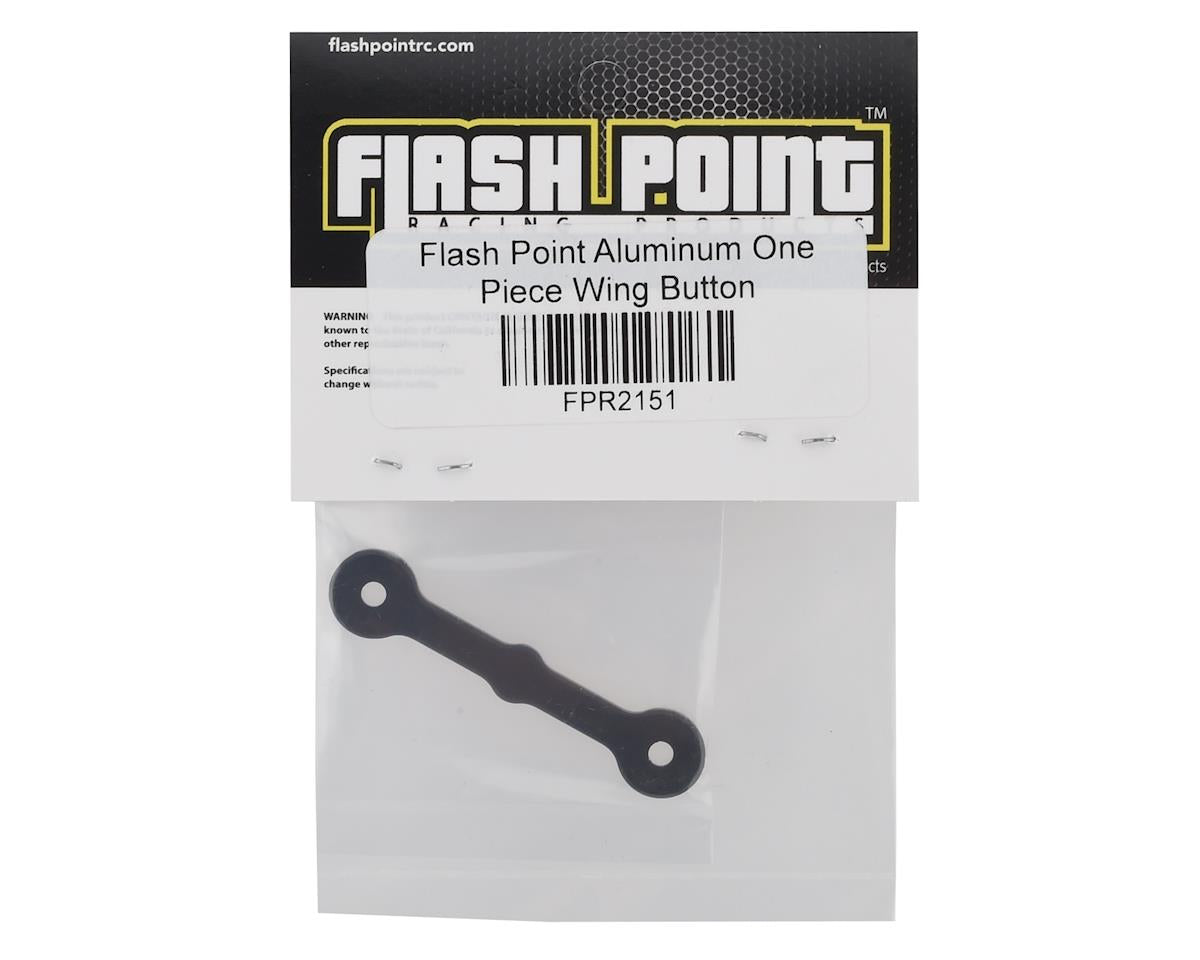 Flash Point Aluminum One Piece Wing Button