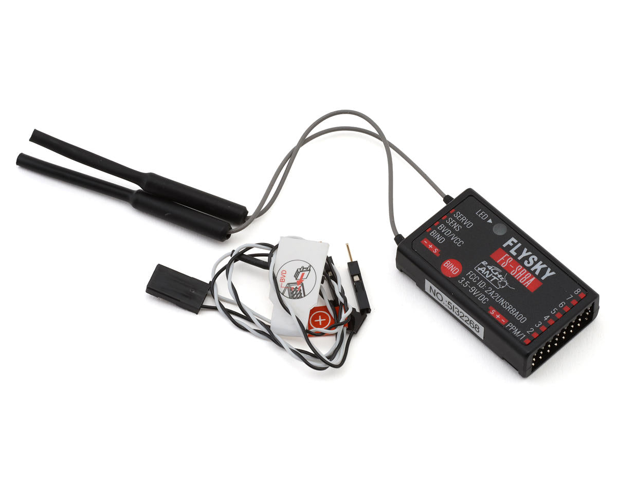 Flysky ST8 ANT 10-Channel Air Radio System w/SR8 Receiver