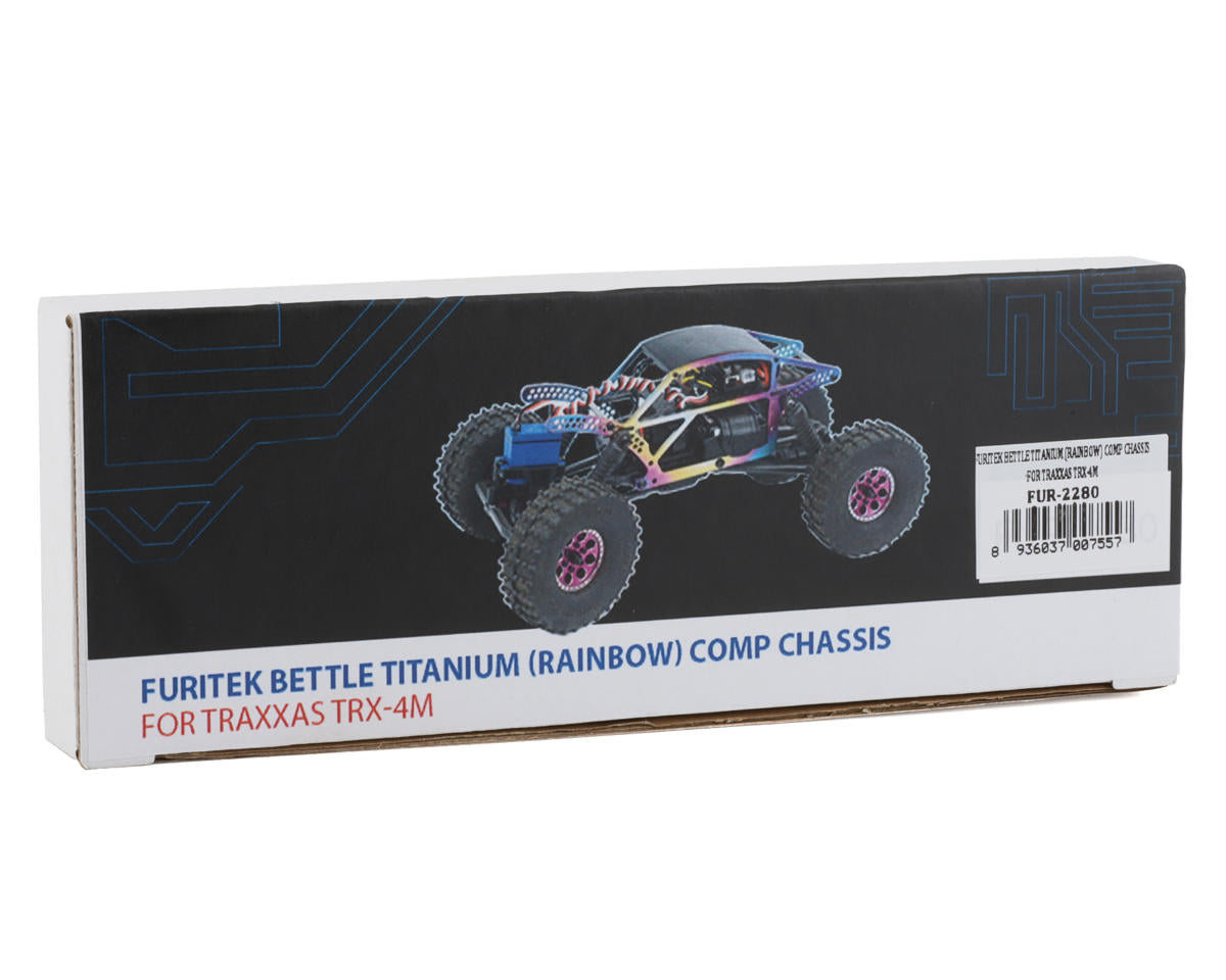 Furitek Beetle Comp Chassis Kit (Rainbow Titanium) for Traxxas TRX-4M