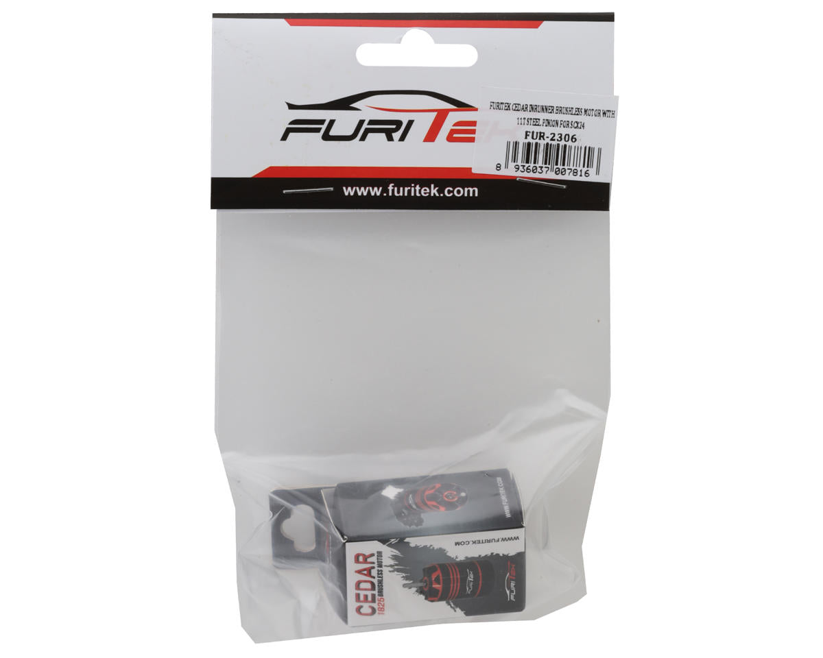 Furitek Cedar Inrunner Brushless Motor w/11T Steel Pinion (SCX24)