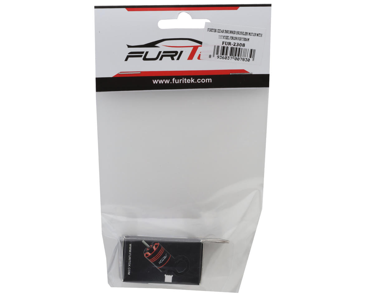 Furitek Cedar Inrunner Brushless Motor w/11T Steel Pinion for Traxxas TRX-4M