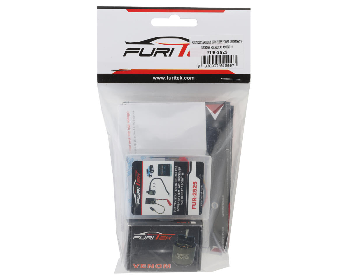 Furitek Redcat Ascent-18 Starter 2S Brushless ESC Combo