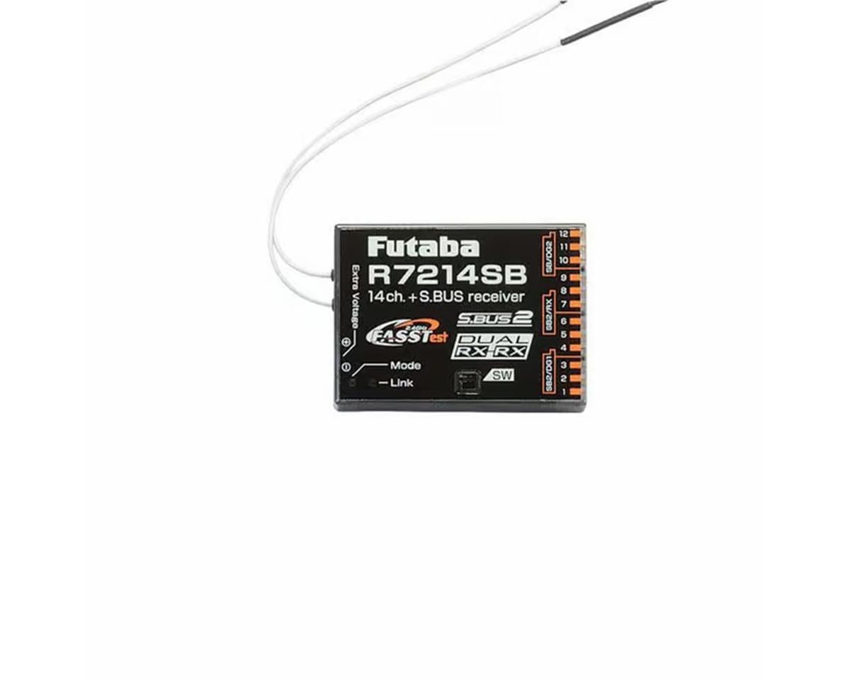 Futaba R7214SB 2.4GHz 14CH FASSTest/FASST Receiver