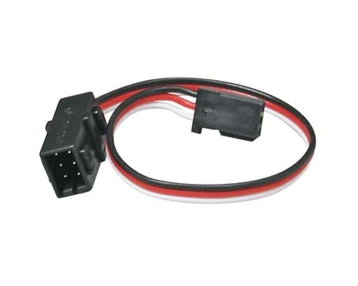 Futaba J-Series Heavy Duty Dual Hub Servo Extension (6")