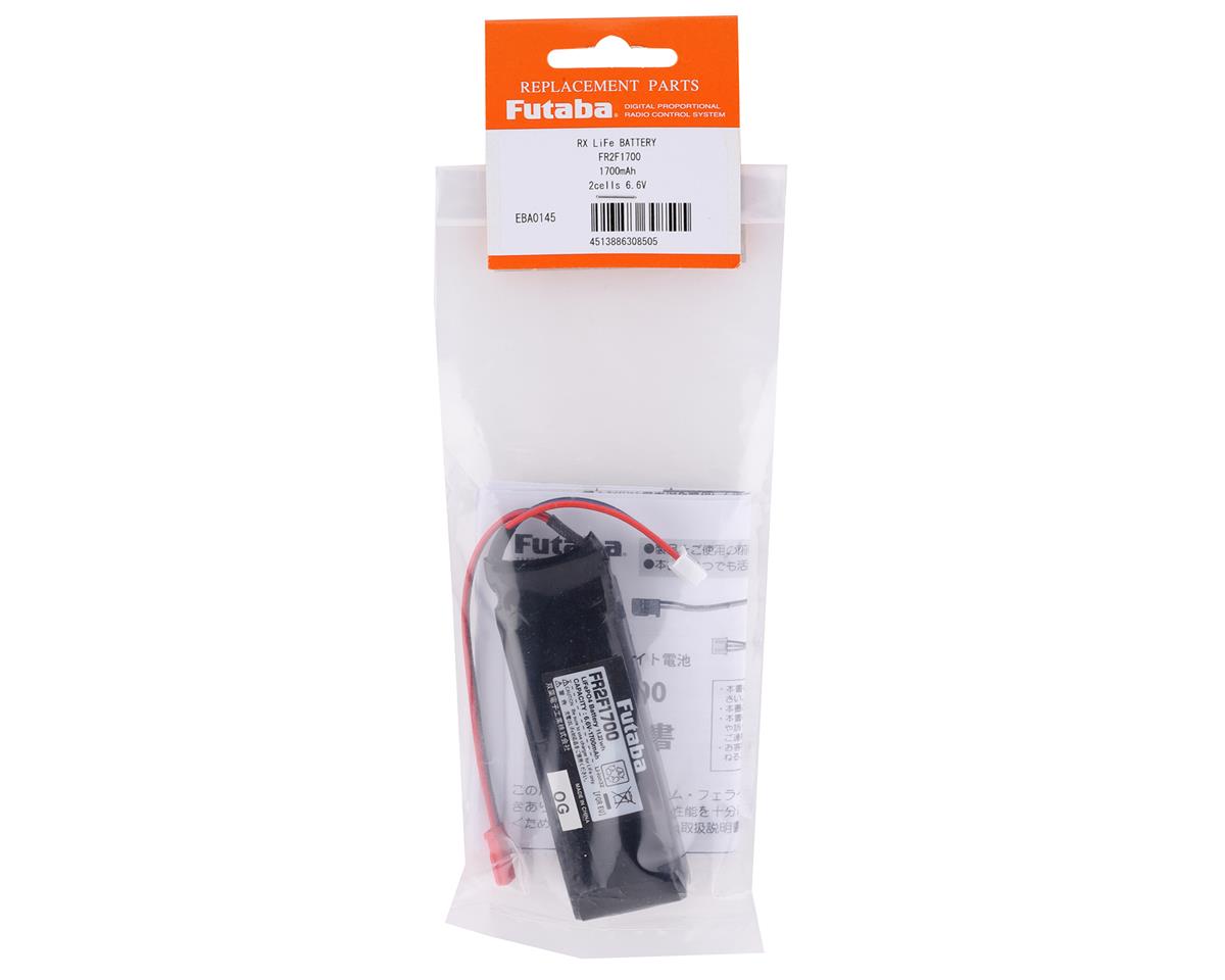 Futaba 2S LiFe Flat Receiver Battery Pack (6.6V/1700mAh)