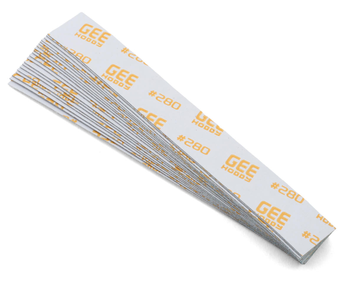 GEEHOBBY By Dspiae Self-Adhesive Sandpaper Set (20) (280 Grit)