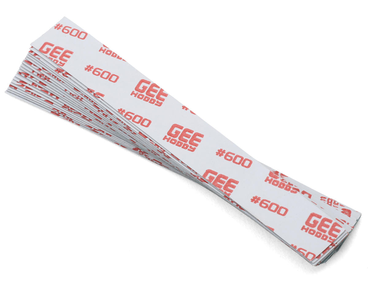 GEEHOBBY By Dspiae Self-Adhesive Sandpaper Set (20) (600 Grit)
