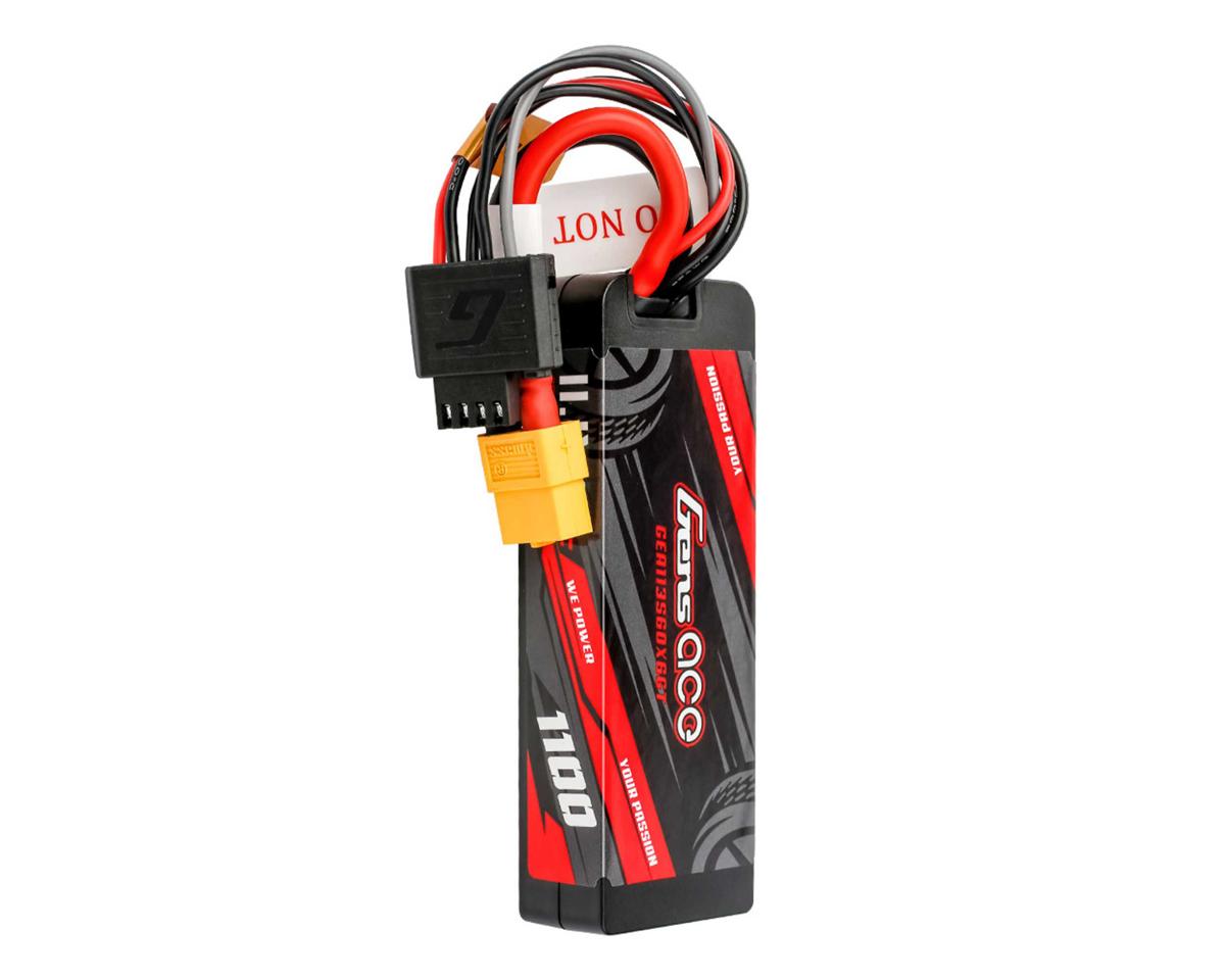 Gens Ace 3S 60C G-Tech Hardcase LiPo Battery Pack (11.1V/1100mAh)