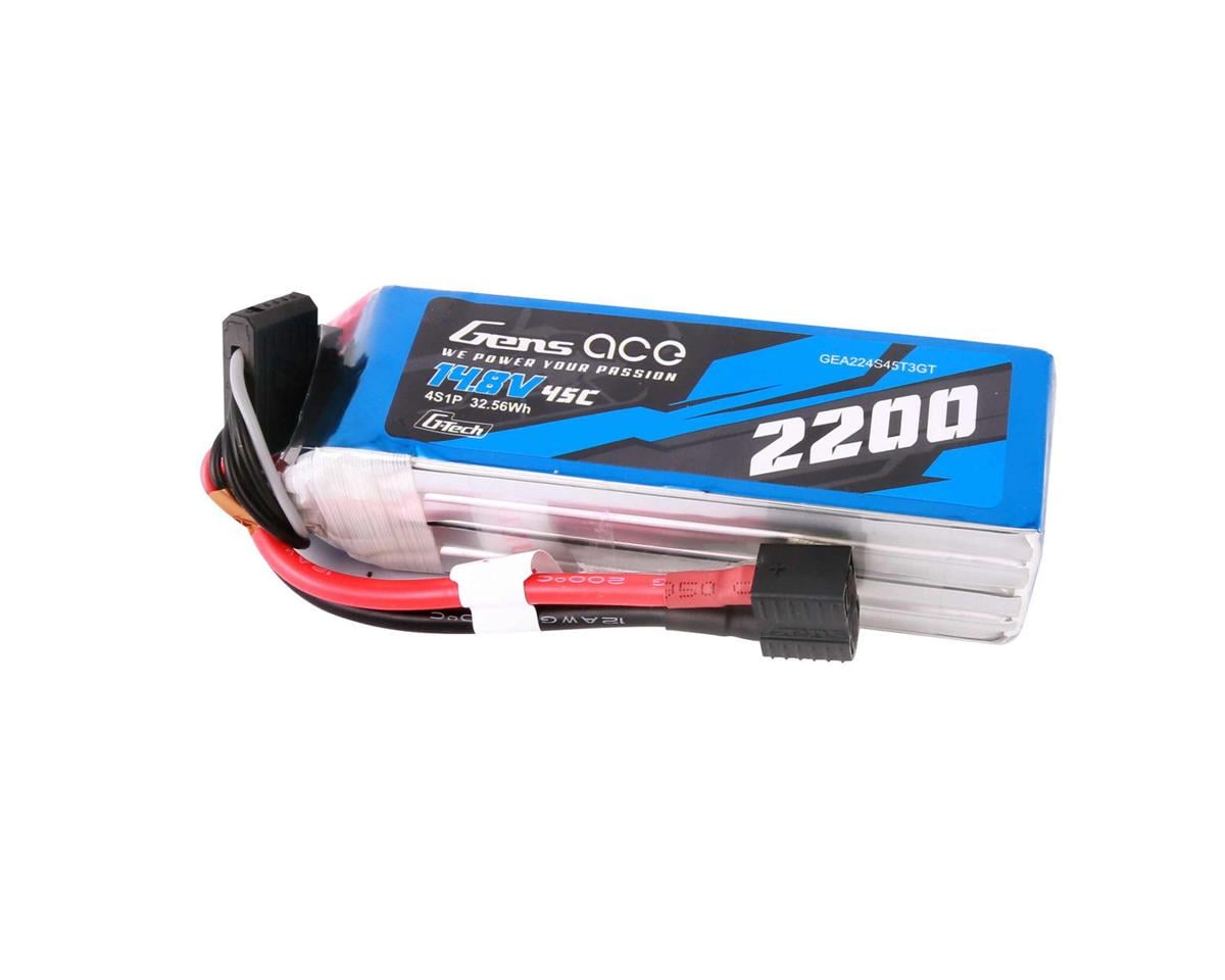 Gens Ace G-Tech Smart 3S LiPo Battery 45C (11.1V/1800mAh)