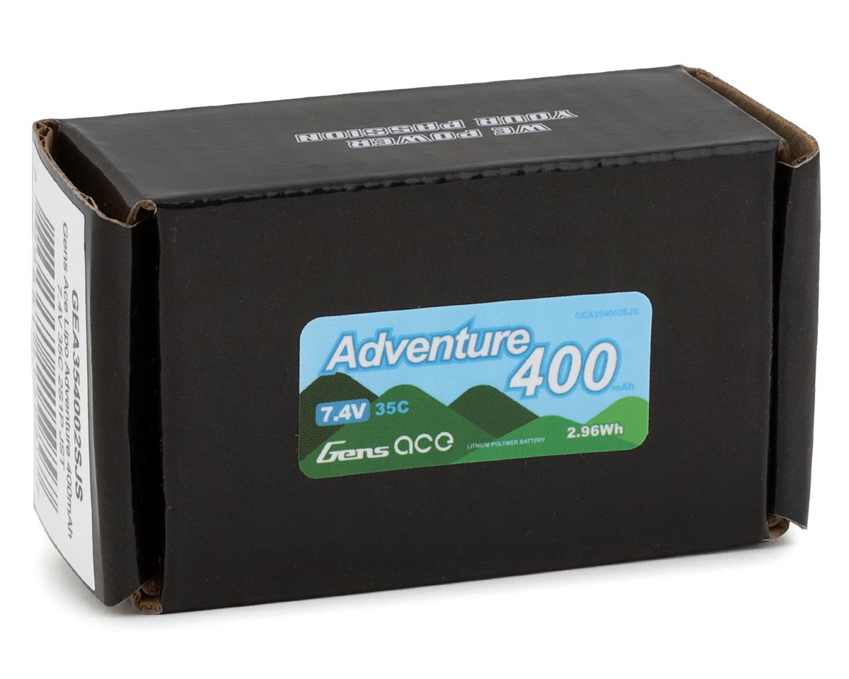 Gens Ace Adventure 2S LiPo Battery 35C (7.4V/400mAh)