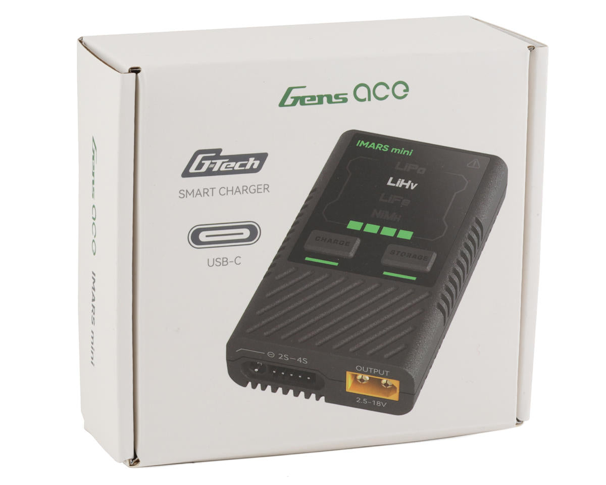 Gens Ace Imars Mini 2-4S G-Tech DC Charger (5A/60W)