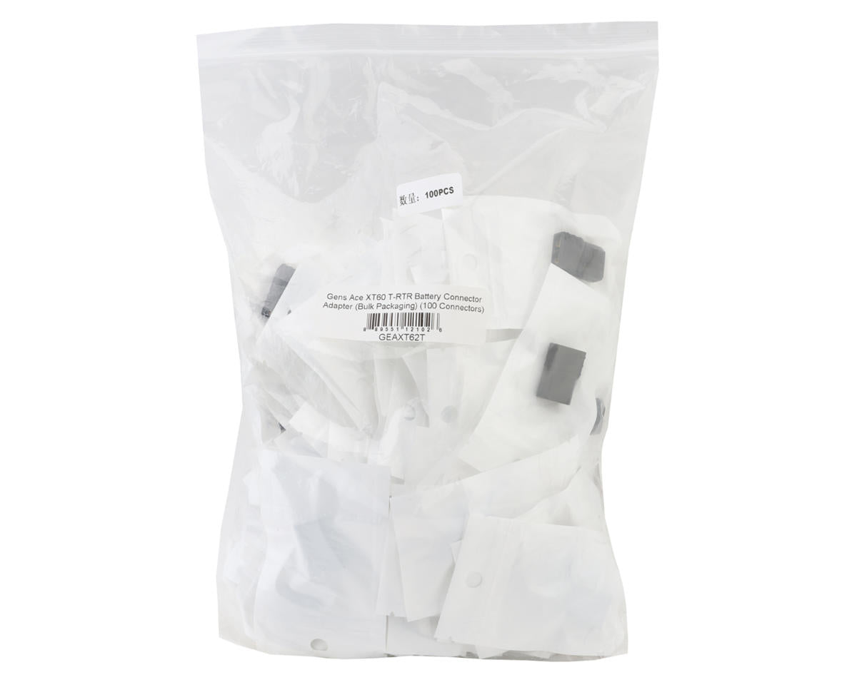 Gens Ace XT60 T-RTR Battery Connector Adapter (Bulk Packaging) (25 Connectors)