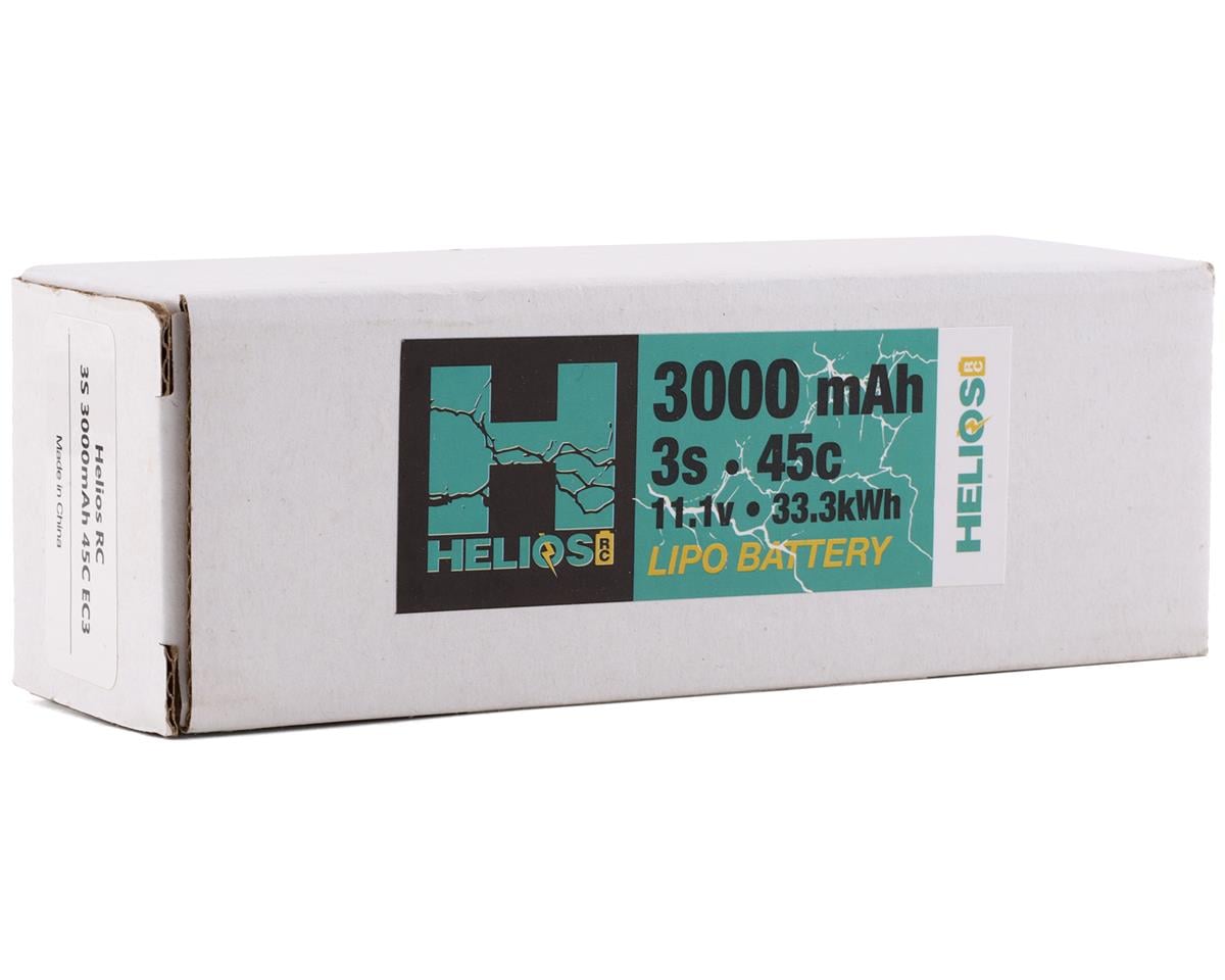 Helios RC 3S 45C LiPo Battery w/EC3 Connector (11.1V/3000mAh)