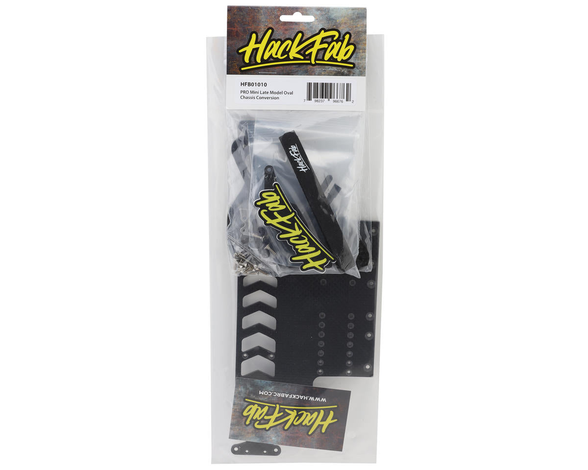 HackFab PRO Mini Late Model Oval Chassis Conversion Kit (Mini-T/Mini-B 2.0)