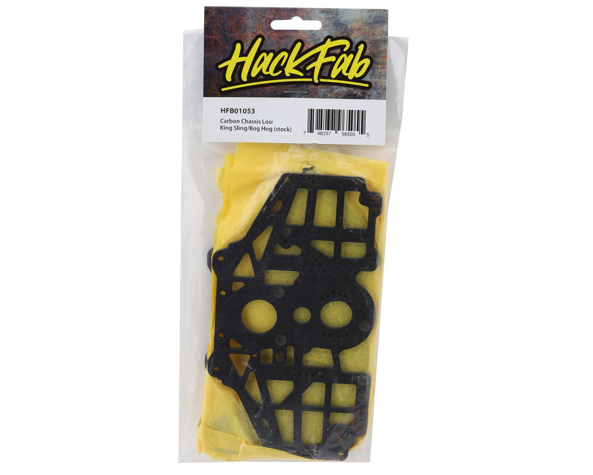 HackFab Losi King Sling/Bog Hog Carbon Chassis Plates