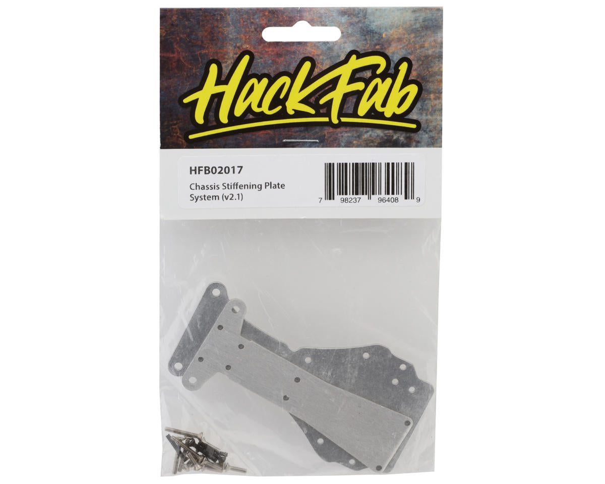 HackFab Mini-B/Mini-T 2.0 Chassis Stiffening Plate System (V2.1)
