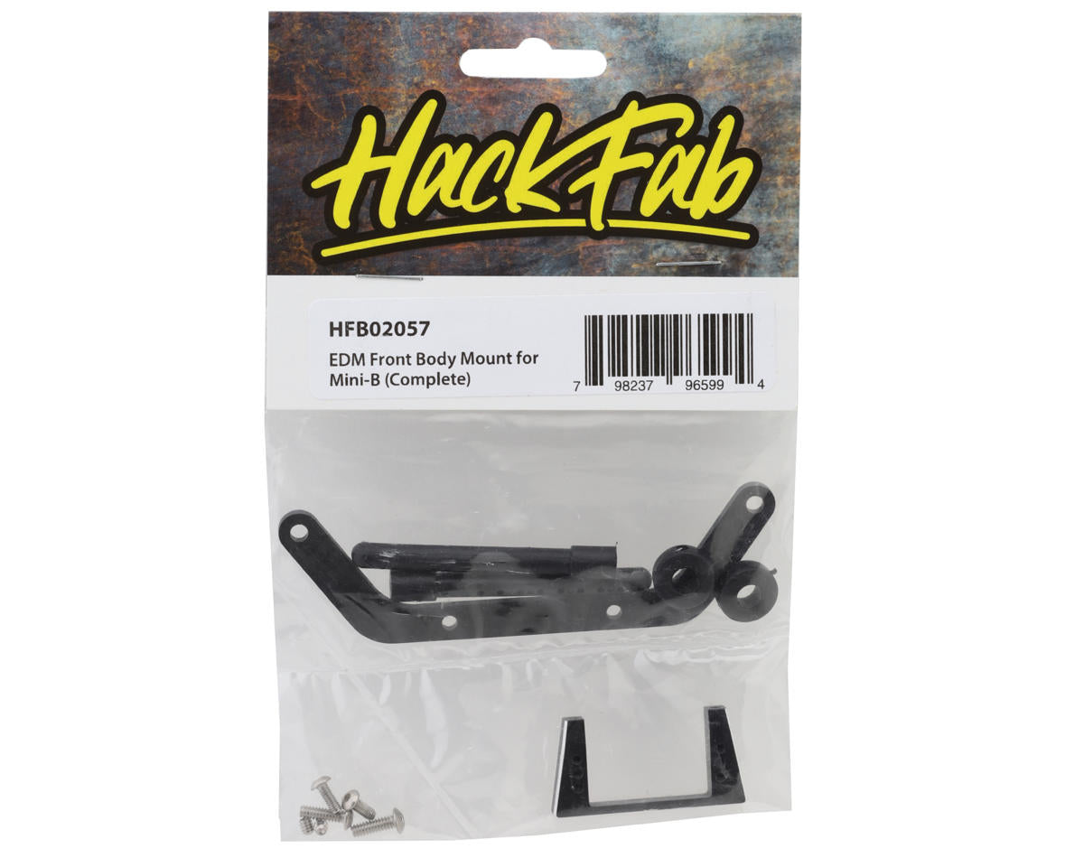 HackFab Losi Mini-B/Mini-T EDM Front Body & Servo Mount Set (Complete)
