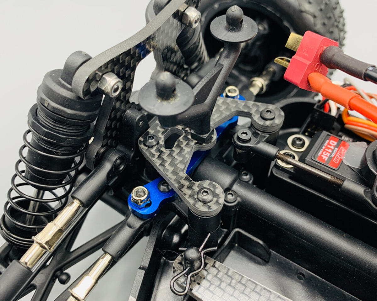 HackFab Team Associated Reflex 14B/14T Carbon Fiber Bellcrank Brace
