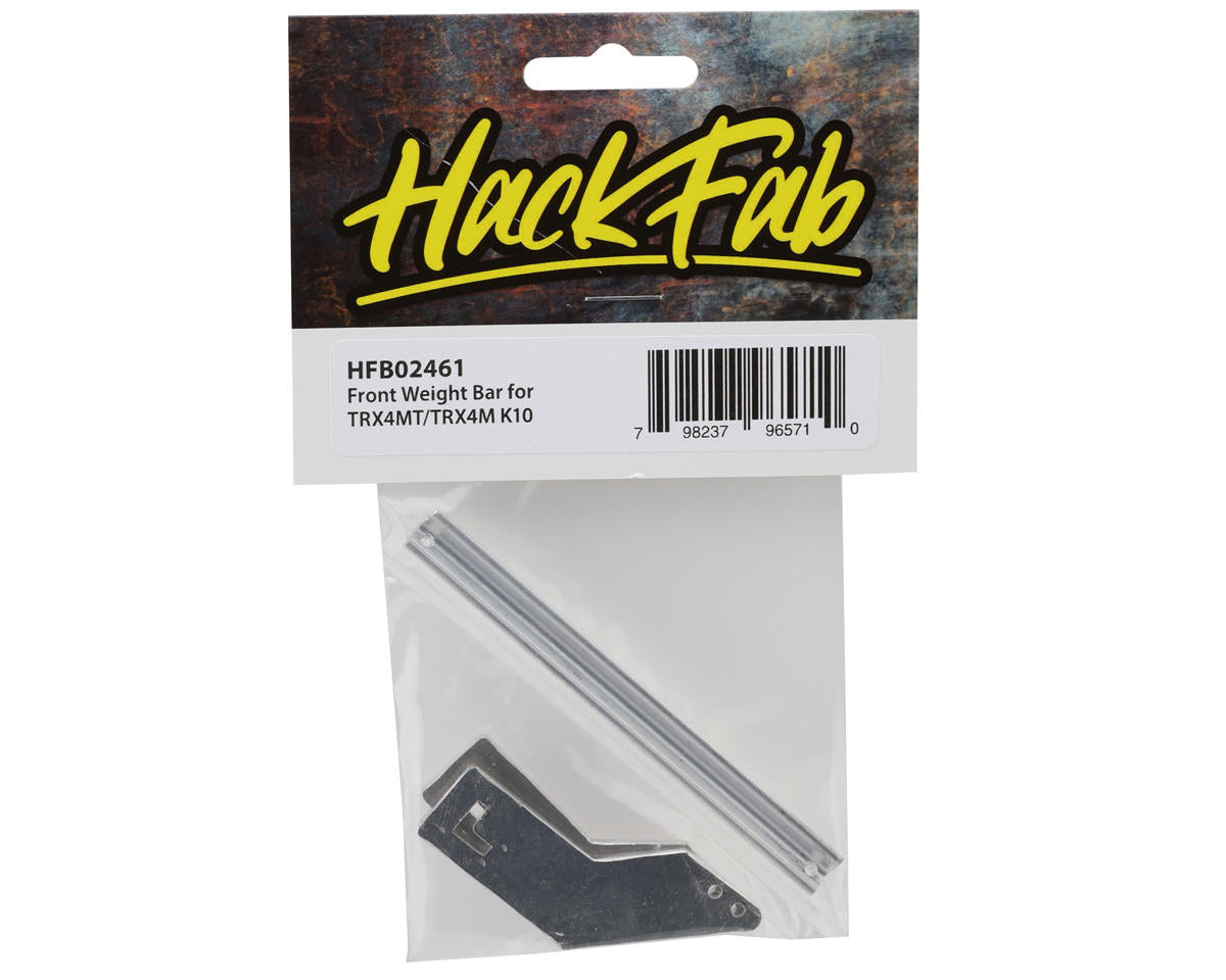 HackFab Front Weight Bar for Traxxas TRX-4MT/TRX-4M HT K10