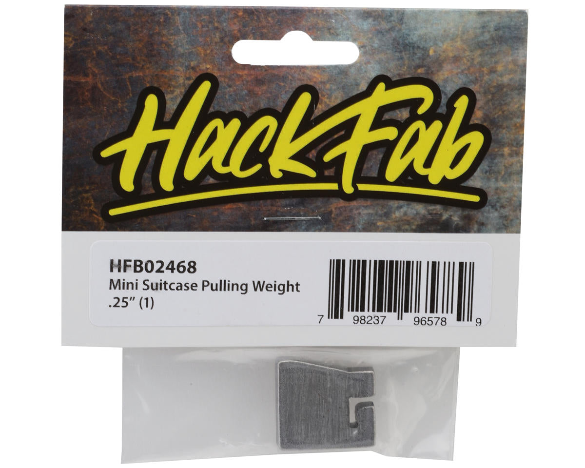 HackFab Mini Suitcase Pulling Weight (.25")