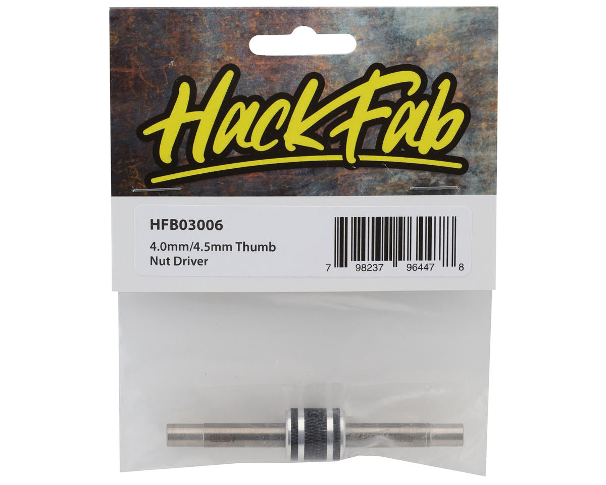 HackFab Thumb Nut Driver (4.0mm/4.5mm)