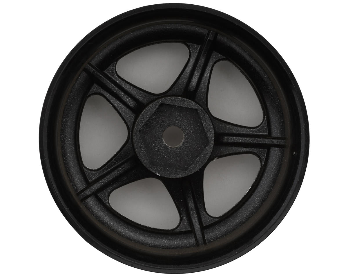 Hayashi Garage NIZ 5-Spoke Multipiece Style 1/10 Drift Wheels (Silver) (2)
