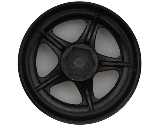 Hayashi Garage NIZ 5-Spoke Multipiece Style 1/10 Drift Wheels (Silver) (2)