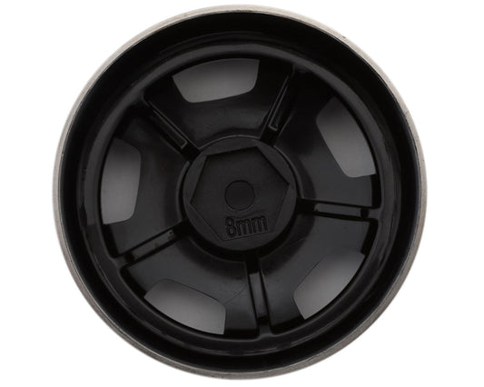 Hayashi Garage Euro VIP Dish Style 1/10 Drift Wheels (Chrome) (2) (8mm Offset)