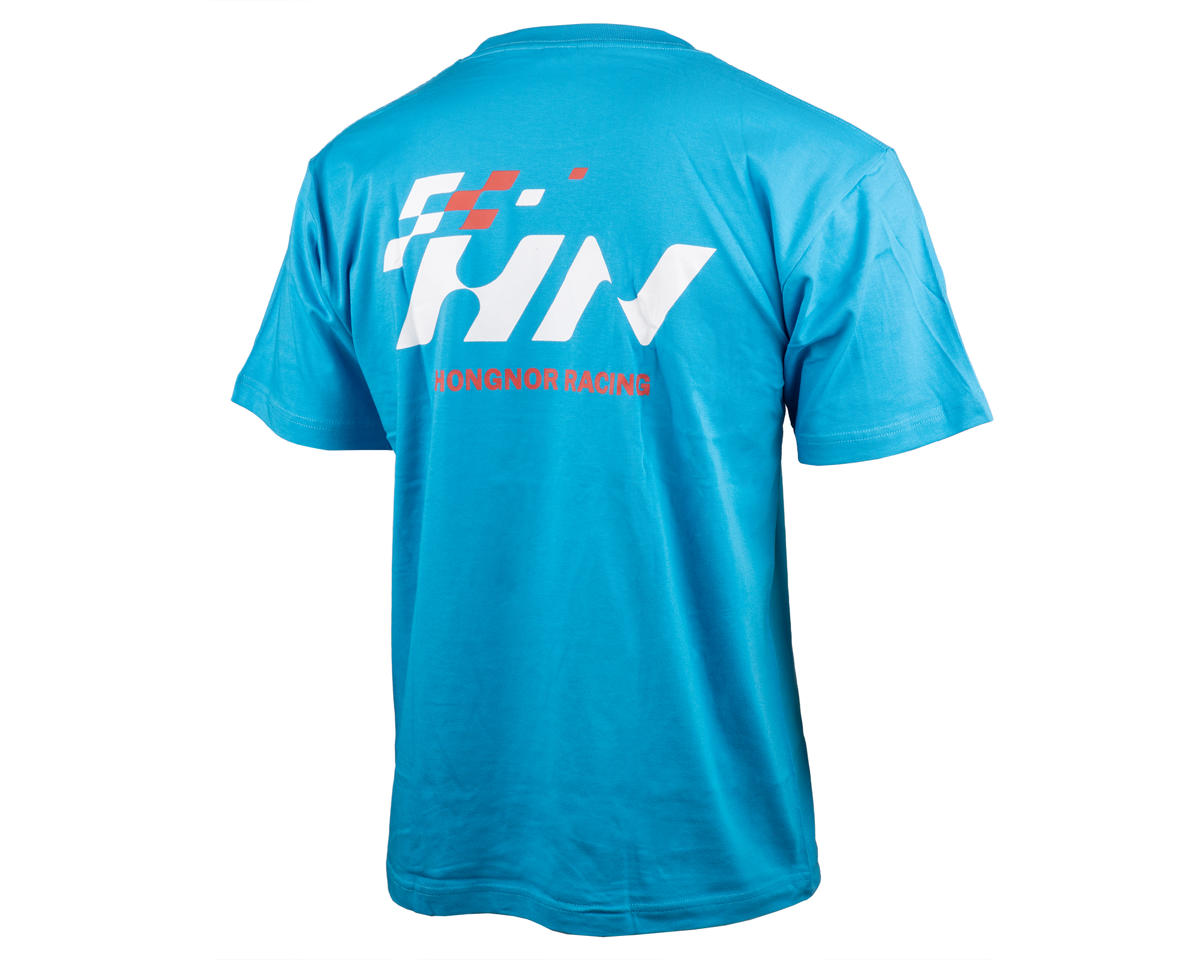 HongNor Racing Team T-Shirt (Light Blue) (XL)