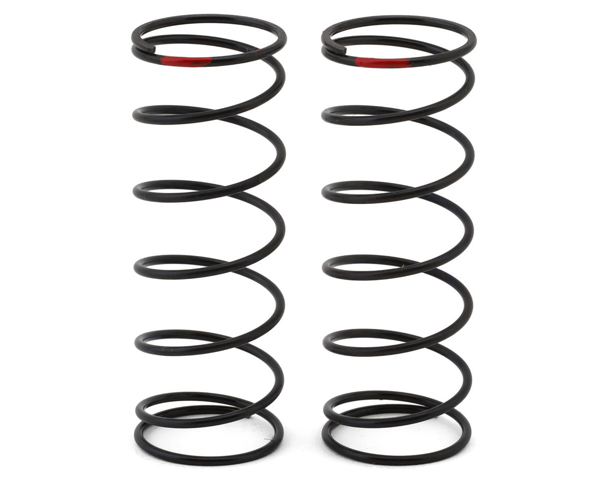 HongNor X5B 16mm Front Shock Springs (2) (Red/4.7lbs)