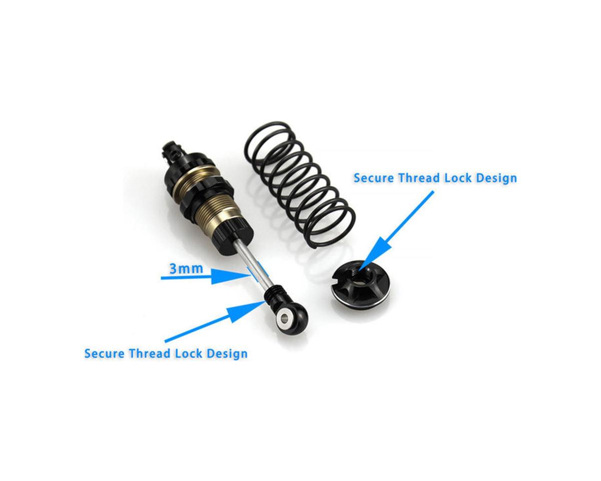 Hot Racing Arrma® Mini Kraton Front Aluminum Big Bore Oil-Filled Threaded Shocks