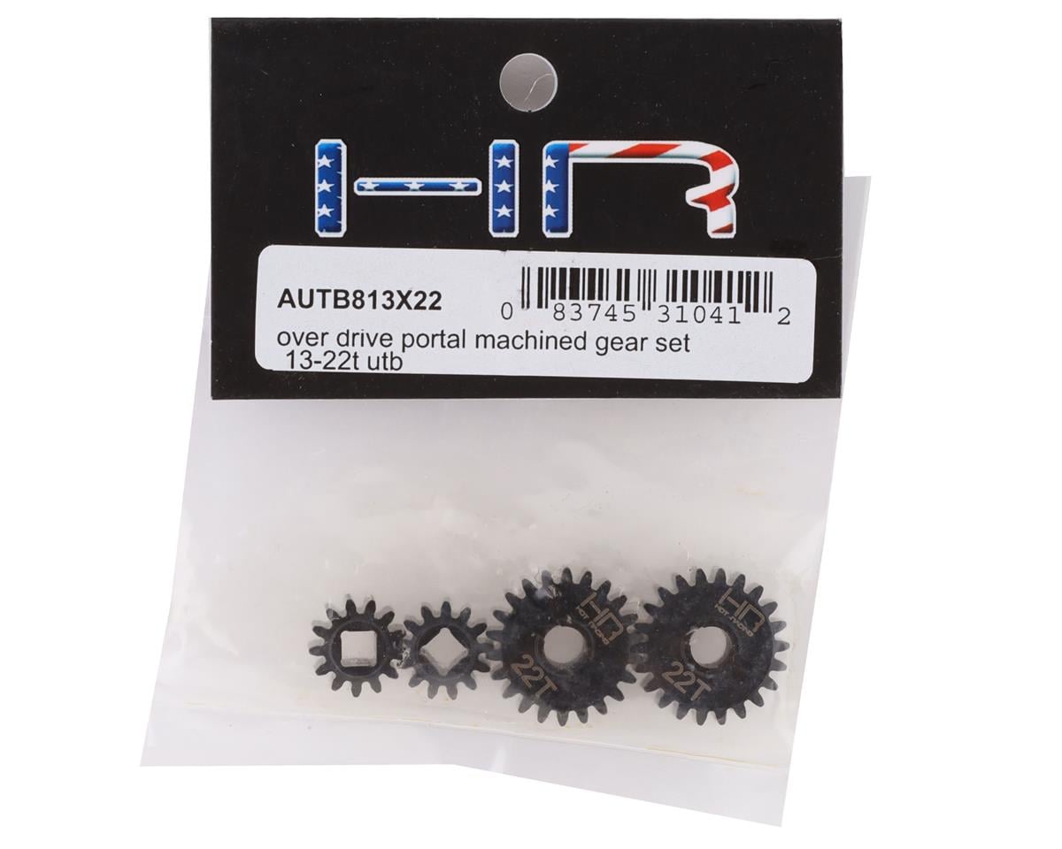 Hot Racing Axial Capra Over Drive Portal Machined Gear Set (13-22T)