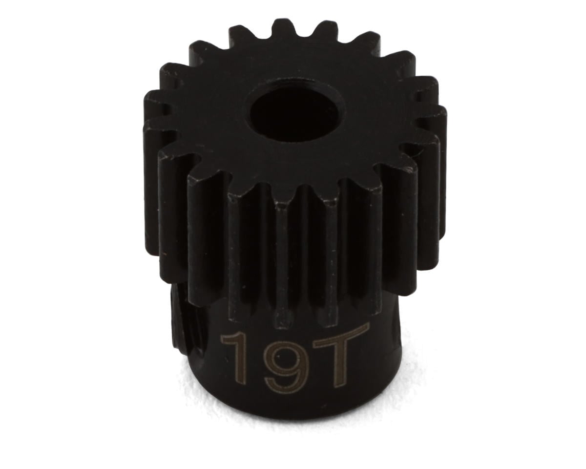 Hot Racing 48P Hardened Steel Pinion Gear (1/8 Bore) (19T)
