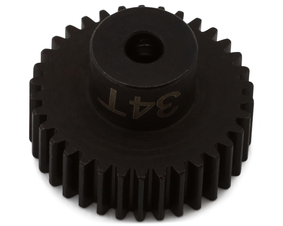 Hot Racing 48P Hardened Steel Pinion Gear (1/8 Bore) (34T)