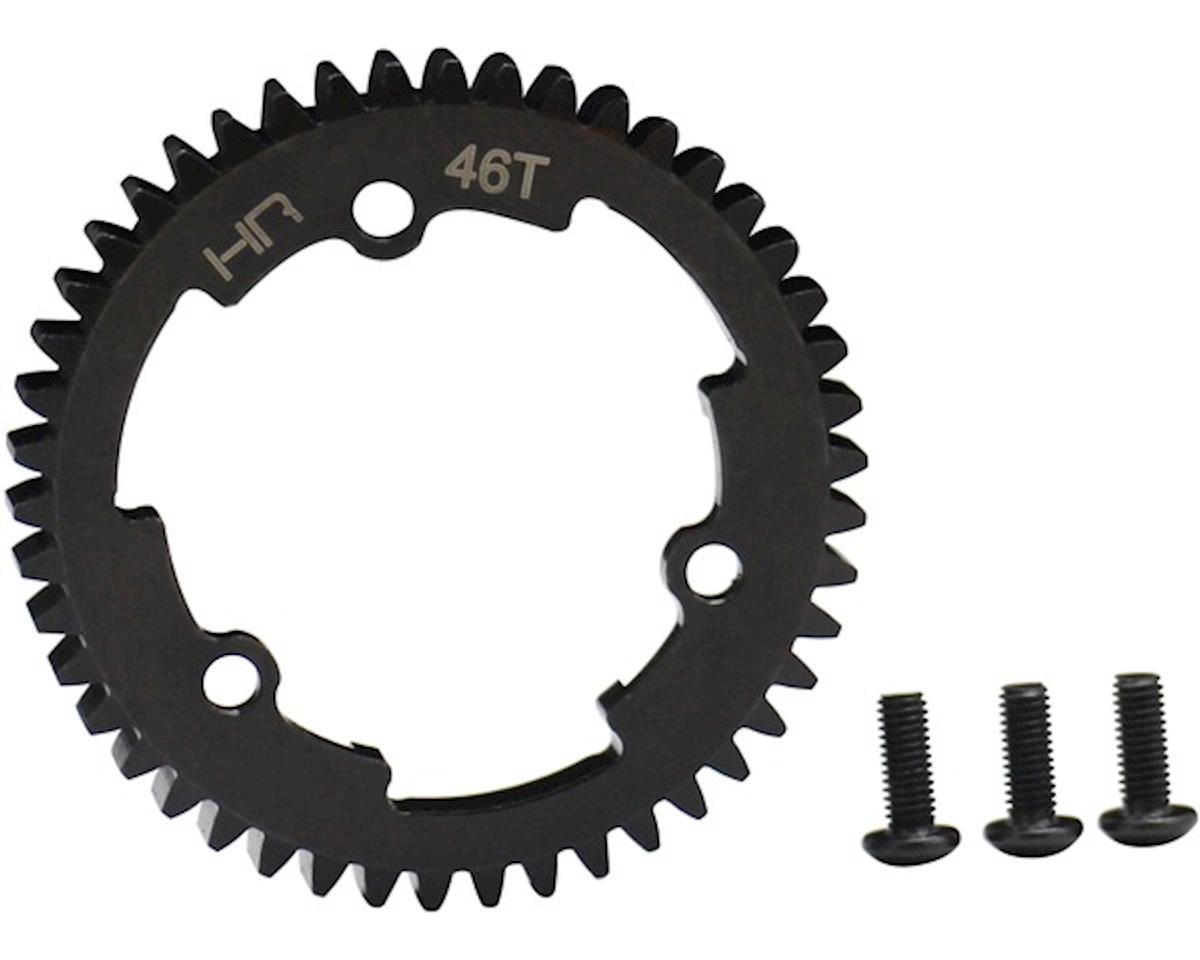 Hot Racing Steel Mod 1 Steel Spur Gear for Traxxas E Revo 2.0/X-Maxx/XO-1 (46T)