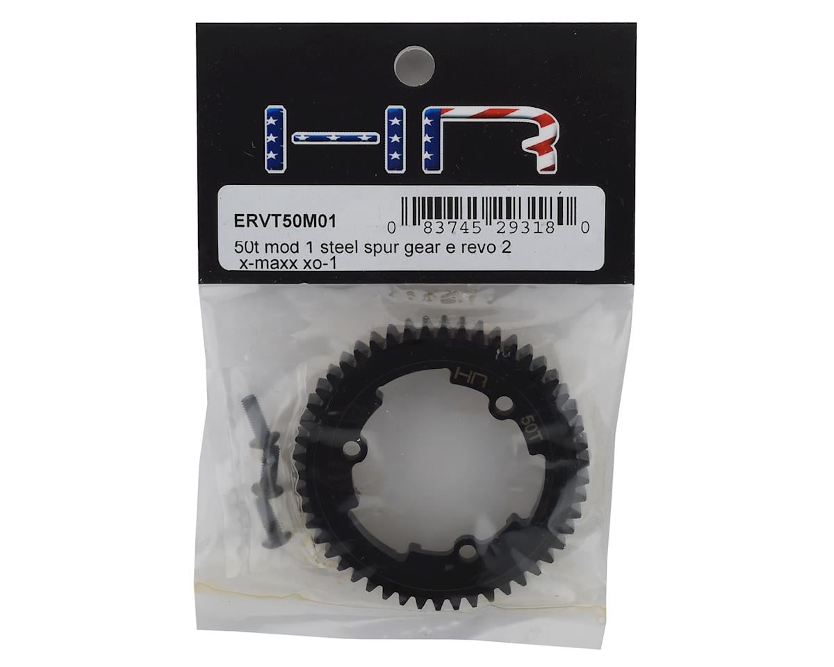 Hot Racing Steel Mod 1 Steel Spur Gear for Traxxas E Revo 2.0/X-Maxx/XO-1 (50T)