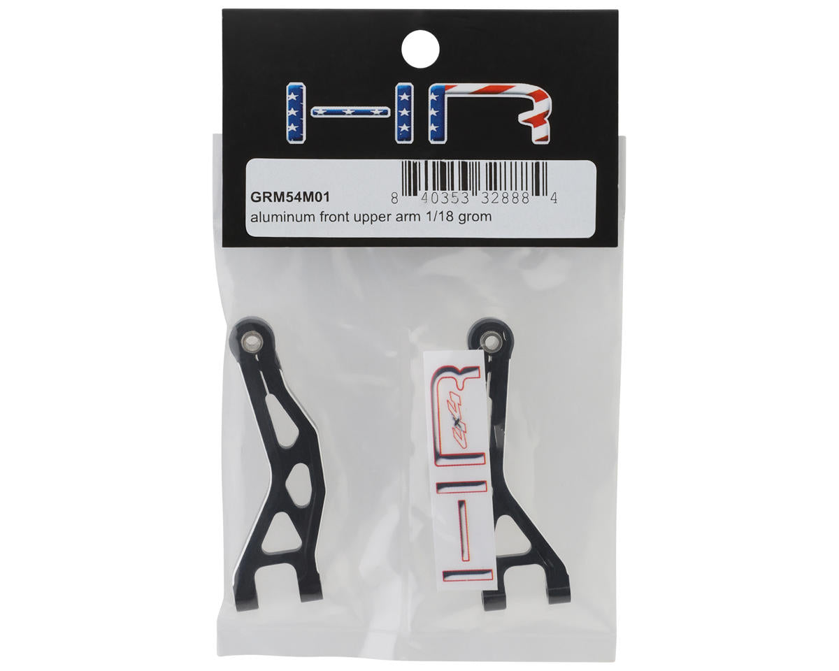 Hot Racing Arrma Granite Grom Aluminum Front Upper Arm Set (Black) (2)
