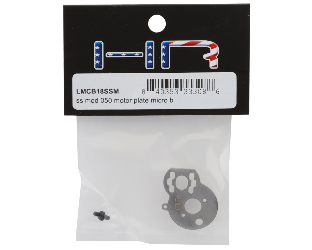 Hot Racing Losi® Micro-B Stainless Steel Mod 050 Motor Mount (Silver)