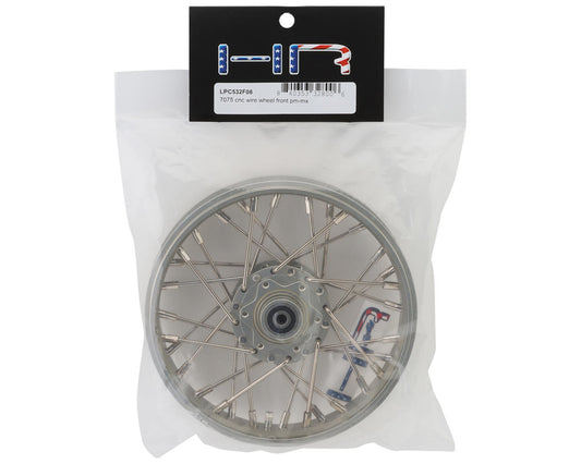 Hot Racing Losi Promoto-MX Aluminum Wire Spoke Front Wheel (Silver)