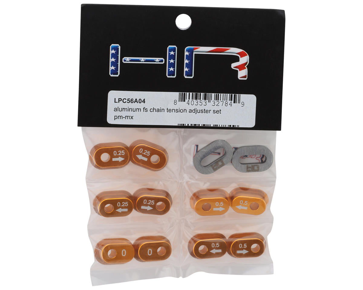 Hot Racing Losi Promoto-MX Aluminum FS Chain Tension Adjusters Set