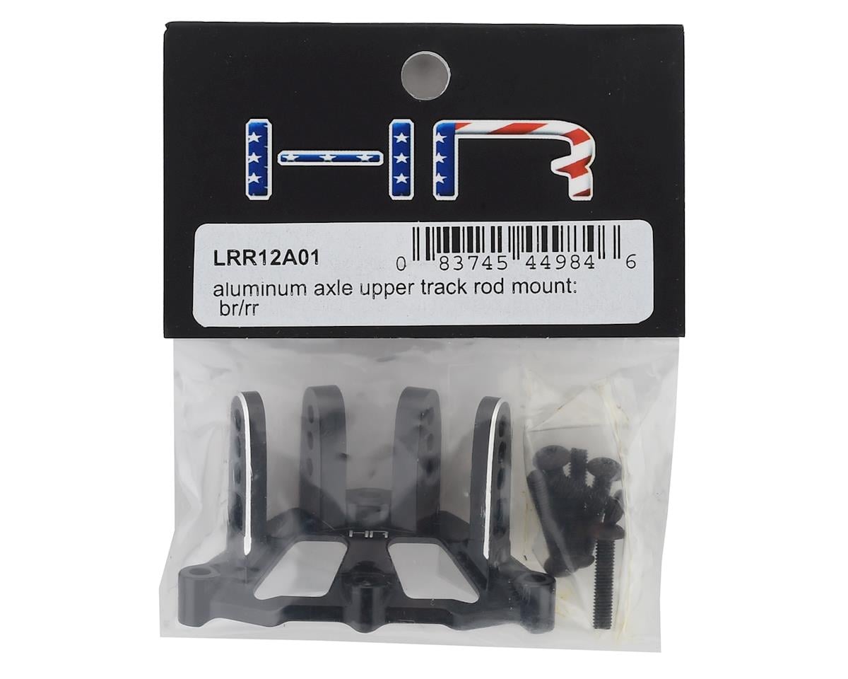 Hot Racing Losi Baja Rey/Rock Rey Aluminum Axle Upper Track Rod Mount (Black)