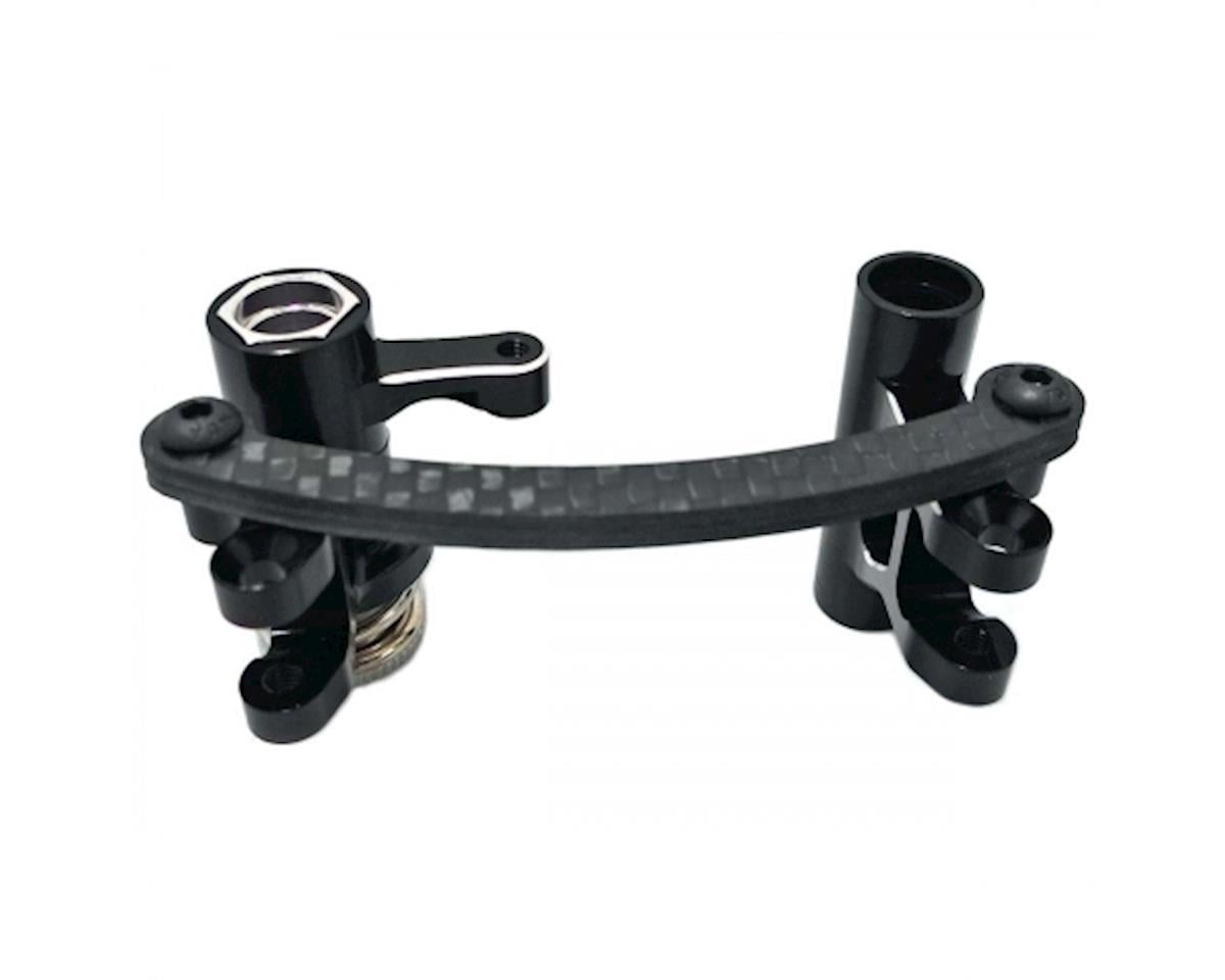 Hot Racing Steering W Graphite Steering Brace SCTE