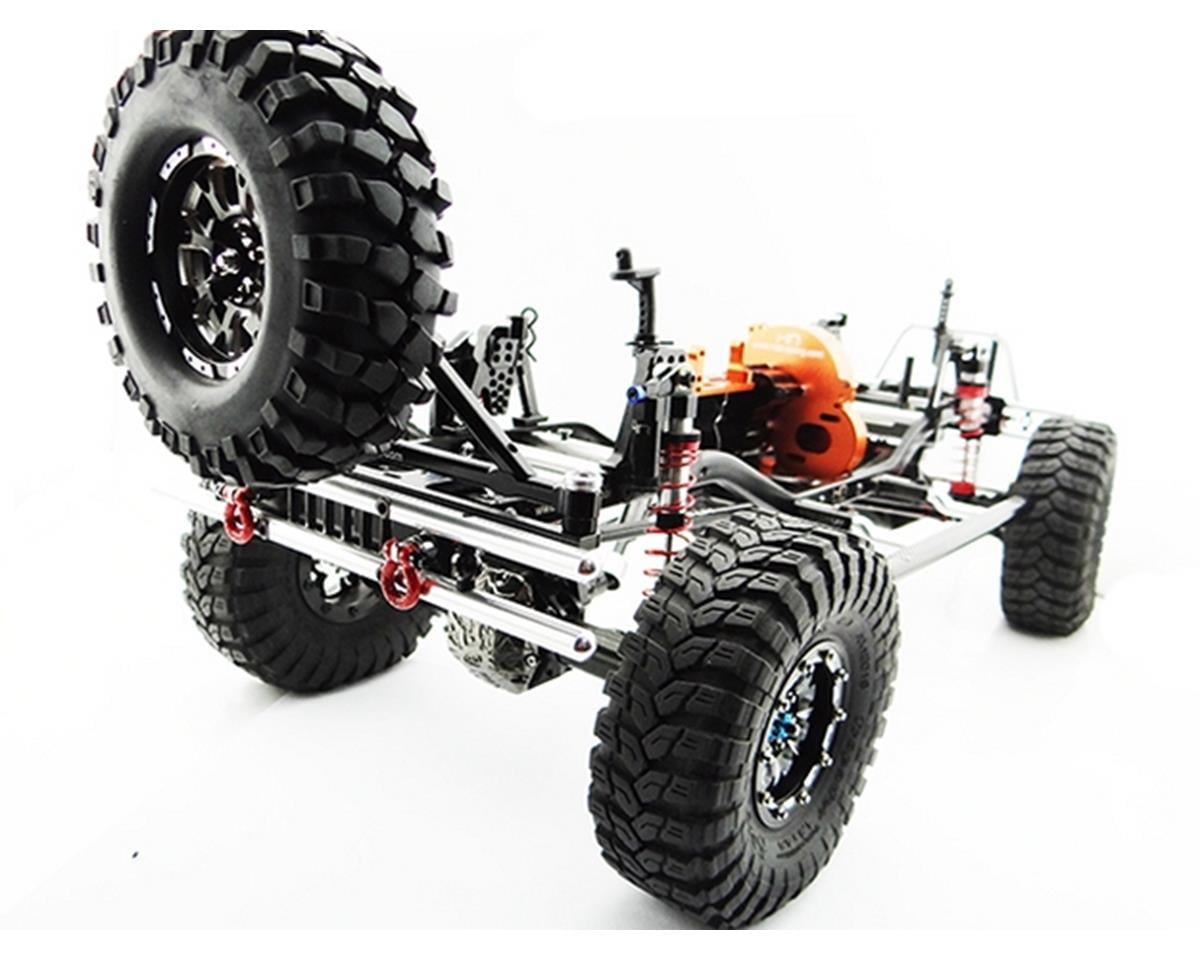 Hot Racing Aluminum Rear Bumper Tires Carrier SCX10 II