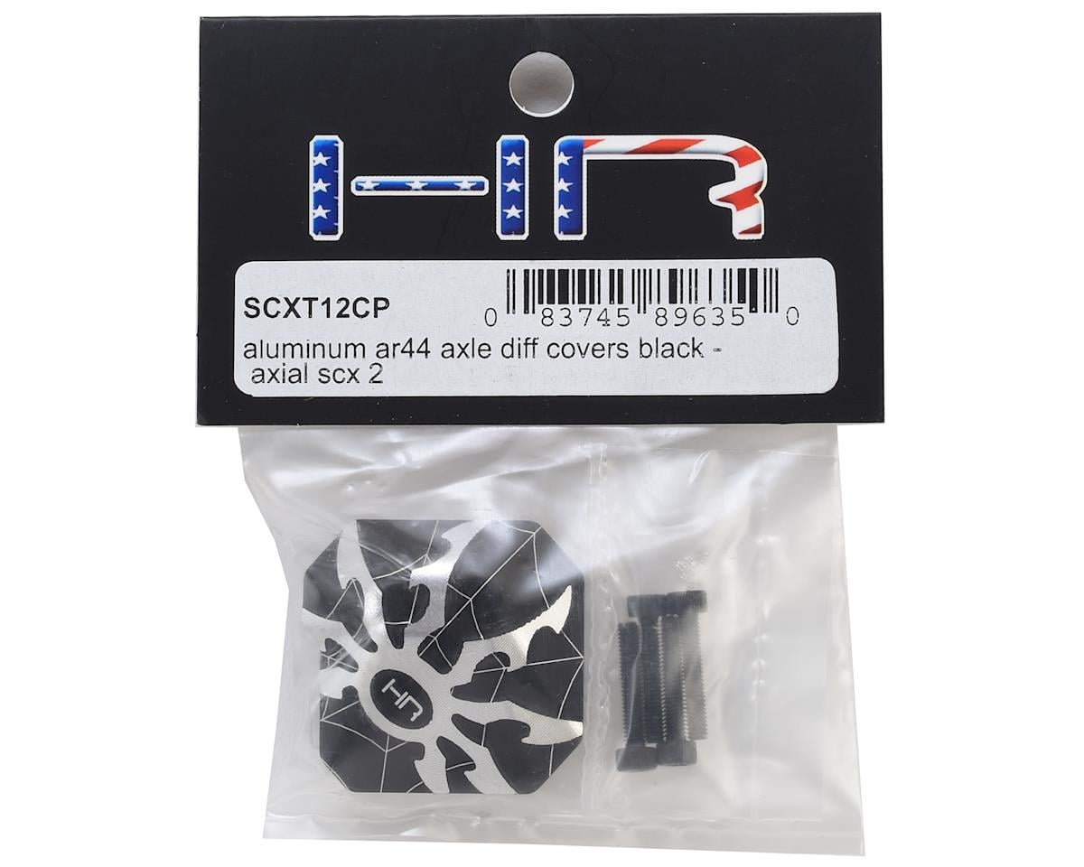 Hot Racing Axial SCX10 II Aluminum AR44 Axle Spider Diff Cover (Black)