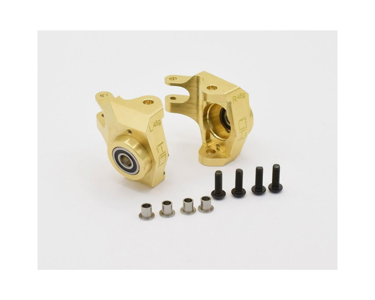 Hot Racing Axial SCX10 II Brass Heavy Metal AR44 Steering Knuckle w/HD Bearing
