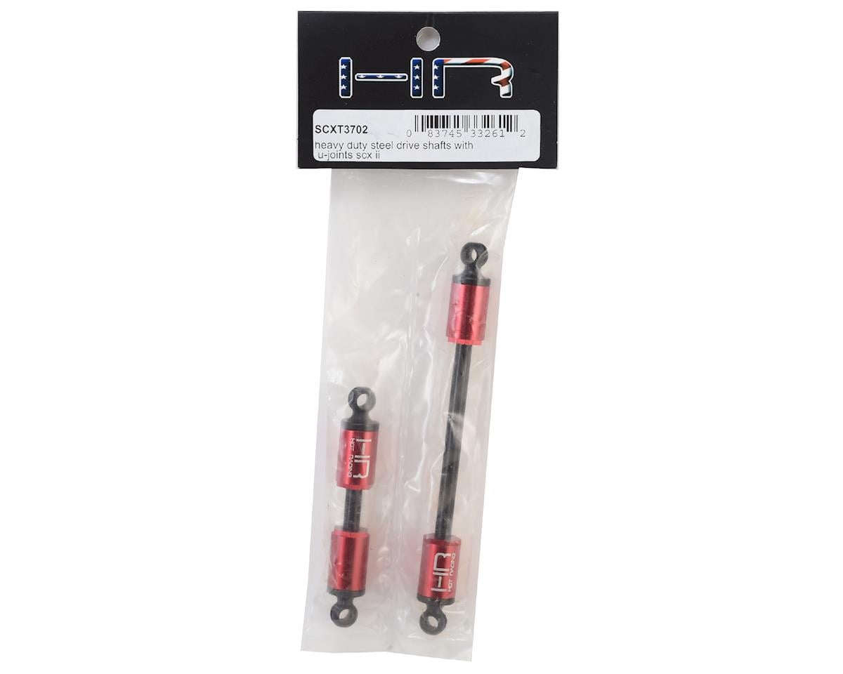 Hot Racing Axial SCX10 II Heavy Duty Steel Drive Shafts w/U-Joints